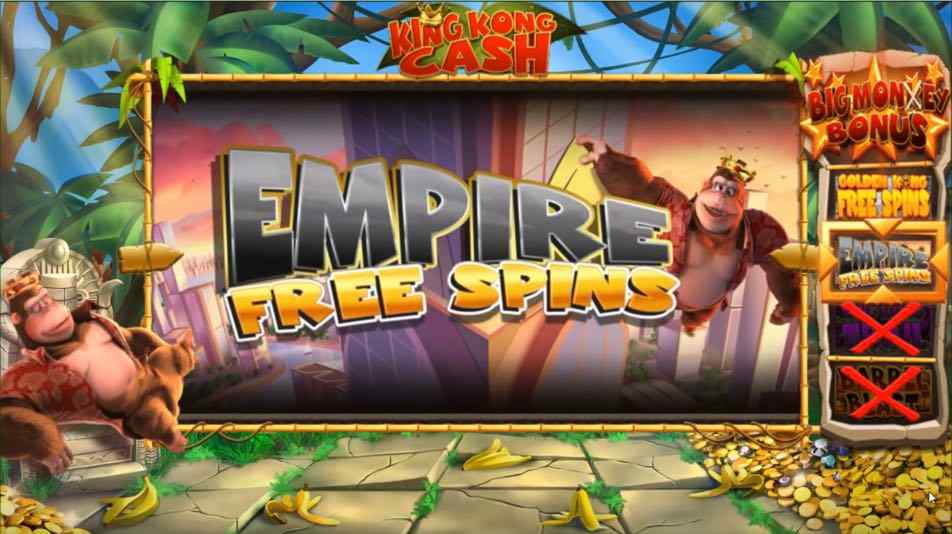 Empire Free Spins Bonus Feature